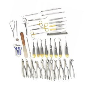 Juego de 75 instrumentos de Cirugía Dental de acero inoxidable, kit de fórceps y elevadores de extracción - Product Image 2