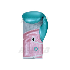 RSG DX cuir synthétique femmes femme Machine moule crochet boucle sangle poignet stabilité supplémentaire Protection du pouce 8oz 10oz gants de boxe - Product Image 3