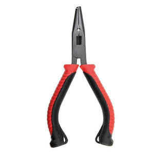 Stainless Steel Freshwater Needle Nose Fishing Pliers With Integrated Crimper Ring Splitter and Grip Handle Fish Plier - Product Image 4