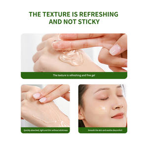 Gel Esfoliante all'Aloe Vera Idratante Nutriente Ammorbidente Rimozione Pelle Morta Viso e Corpo Tutti <span class=keywords><strong>i</strong></span> Tipi di Pelle Pelle Radiosa - Product Image 5