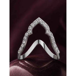 Anillos de Plata de Ley 925 de Primera Calidad para Mujer, Chapados en Rodio con Diamante Corte Princesa, Joyería Fina - Product Image 2