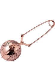 Colador de té de metal tejido a mano con acabado dorado, colador de té suelto para uso en la cocina casera al por mayor de fábrica - Product Image 6