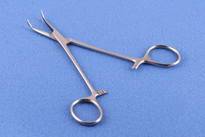 คีมผ่าตัดและรัดสายเลือดสแตนเลส คุณภาพเยี่ยม คีมโอเวอร์โฮลท์ ไกเซนดอร์เฟอร์ คีมห้ามเลือด - Product Image 3