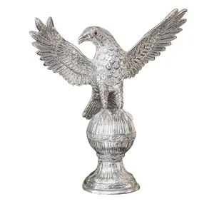 Decoración de Mesa de Animales de Metal Hecha a Mano por Diseñadores, Escultura Geométrica de Acero Inoxidable Fabricada por Zahid Exports en India - Product Image 1