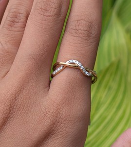 14K Solid <b>Yellow</b> Gold Engagement Ring 0.16ct Cut Lab Grown Diamond Prong Setting Ethical Luxury Wedding Party Gift for Women - Product Image 6