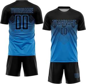 Conjunto de camiseta de entrenamiento de fútbol transpirable de secado rápido de la mejor calidad, uniforme de pelota para jóvenes y niños - Product Image 4