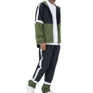Ensemble survêtement coupe-vent sur mesure pour homme, léger, respirant, pour l'extérieur, survêtement d'hiver pour homme - Product Image 3