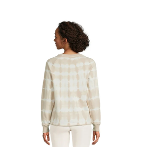 Sweat-shirt polaire surdimensionné multicolore pour femmes Design personnalisé Logo Sweat-shirt en coton pour femmes pour l'hiver Mode - Product Image 6