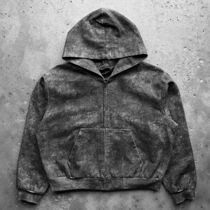 Fabricants de vêtements personnalisés Poids lourd 480 GSM Sweat à capuche épais en éponge française Sweat à capuche pour hommes avec logo personnalisé - Product Image 2