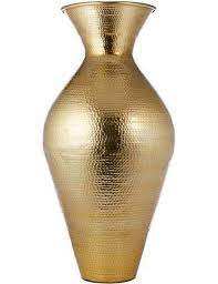 Florero de latón para decoración del hogar, acabado brillante y pulido, escaparate de suelo de escritorio, macetas de Metal, diseño de macetas - Product Image 5