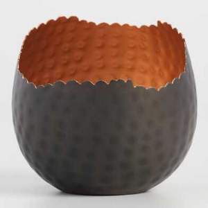 Bol doré en métal Aluminium de haute qualité bol à fleurs meilleure vente bol à bonbons de Table central de haute qualité - Product Image 2