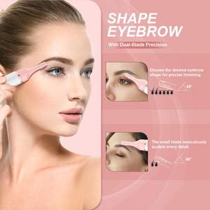 Rasoir Électrique Rotatif 4-en-1 pour Femme IPX7 – Épilateur Visage, Jambes et Maillot – Tondeuse de Remplacement pour la Zone du Maillot - Product Image 4