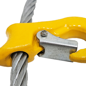 安全で安全なリフティング用途のためのプレミアムスチールケーブルスリング - Product Image 2