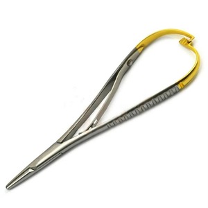 Porte-aiguilles manuel Mathieu, acier inoxydable chirurgical, instrument médical de précision, réutilisable, haute qualité, hôpital - Product Image 5