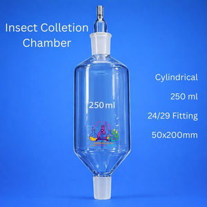 กล่องเก็บแมลงทรงกระบอกขนาด 250 มล. สำหรับใช้กับขวดในห้องปฏิบัติการ - Product Image 1