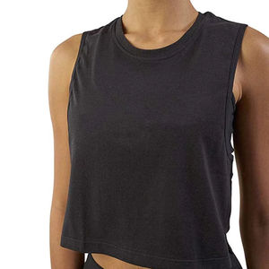 Cómodo Top corto para mujer Nueva moda para mujer Crop Tank Tops para la venta Servicio OEM Mujeres Crop Tank Tops - Product Image 5