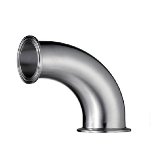 Conector de Acero Inoxidable Sanitario 304 316, Superficie Lisa, Conexión de Codo Igual, Accesorios de Curva, DIN 3A, Tamaño 2 Pulgadas, Sch 40, Clase 150 - Product Image 2