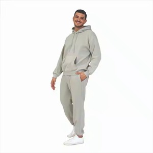 Streetwear Tracksuit for Men Hot Sale Customized Men Sportswear Casual Sweat Suit Winter <b>Running</b> Suits Track Suit - Product Image 4