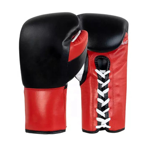 Gants de boxe avec logo personnalisé pour adultes et jeunes, équipement d'entraînement à lacets à prix raisonnable, vente en gros de qualité supérieure - Product Image 5