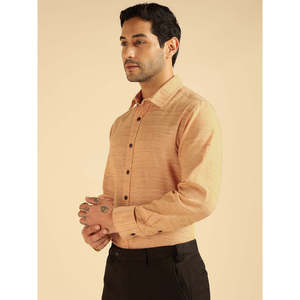 Amanush <b>Men's</b> Solid Color Cotton Formal <b>Shirt</b> Turn-down Collar Full Sleeve Breathable Fabric Smart Casual <b>Summer</b> Wear <b>Mens</b> <b>Shirt</b> - Product Image 3