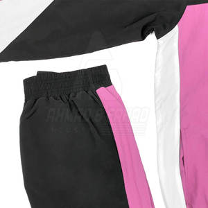 ชุดกันลมลำลองสำหรับผู้หญิง ฤดูหนาว ปี 2026 แบบเรียบง่าย ทนทาน สวมใส่สบาย ชุด 2 ชิ้น แห้งเร็ว ระบายอากาศได้ดี ผลิตจากโพลีเอสเตอร์/ไนลอน - Product Image 4