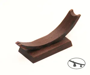 Support de couteau en acier inoxydable avec fini enduit de poudre noire parfait pour les fournitures d'hôtel et le stockage de table de cuisine - Product Image 3