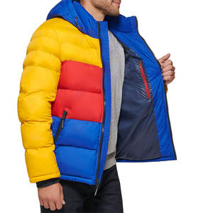Nueva chaqueta acolchada para hombre, tamaño personalizable para actividades al aire libre de invierno, hecha con carcasa de Cachemira, precio muy bajo - Product Image 5