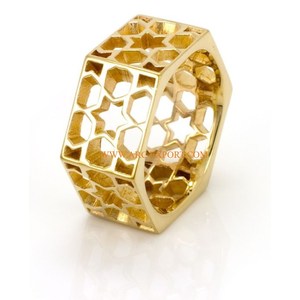 Metal Gold Plated Table Decorative Home Usage Napkin <b>Ring</b> Premium Quality <b>Large</b> Hotel and Restaurant Table Ware Napkin Buckle - Product Image 5