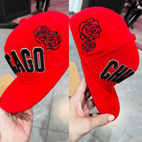 Gorras deportivas planas de béisbol, gorra Snapback, gorra Snapback, gorras de tela de algodón con logotipo personalizado, bordado 3D para hombres y mujeres, OEM