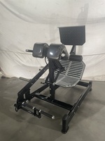 Équipement de fitness professionnel pour salle de sport, Station d'entraînement multifonctionnelle à charge libre pour extension des hanches à 45 degrés et exercices de renforcement des fessiers et du tronc