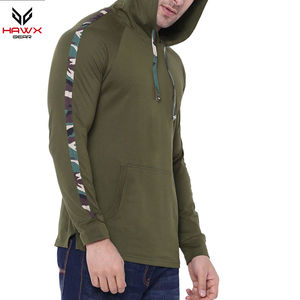 Fabricant pakistanais hommes sweats à capuche légers bas quantité minimale de commande hommes sweats à capuche couleur unie hommes sweats à capuche - Product Image 3