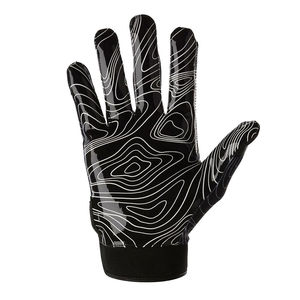 Gants de sports de plein air de football américain imprimés personnalisés en cuir de haute qualité imperméables et antidérapants - Product Image 2