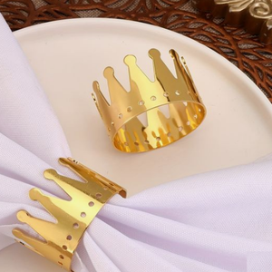 Servilletero de metal de tendencia, recién llegado, servilletero con diseño de hoja de oro brillante para artículos de decoración de fiesta - Product Image 6