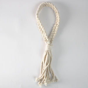 Juguete clásico de algodón con lazo para perros, mejora el juego de apego y el ejercicio físico, cuerda trenzada duradera de Vietnam - Product Image 3