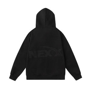 Survêtement en chenille noir à manches longues pour homme, couleur unie, design d'hiver dernier cri, chaud et élégant, tissu en chenille de haute qualité - Product Image 4