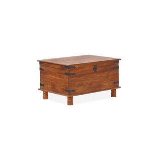 Solid Wood Traditional Convertible Jodhpur <b>Chaise</b> <b>Lounge</b> Box for Living Room - Product Image 3