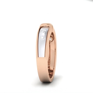 IGI GIA certifié 14K 18K or massif véritable diamant bague pour femmes filles élégant unisexe bijoux cadeau - Product Image 3