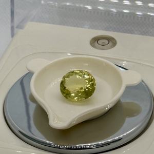 Piedras preciosas sueltas de corte ovalado facetado citrino natural mayorista de Sri Lanka tienda en línea precio de fábrica proveedor de piedras calibradas - Product Image 3