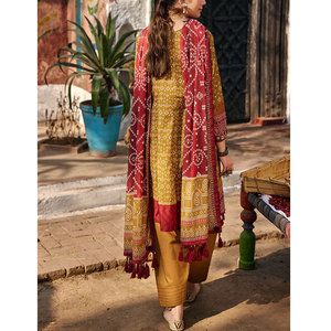 Vestido paquistaní shalwar kameez para mujer, traje informal de diseñador étnico - Product Image 2