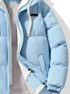Wholesale Custom Winter <b>Parka</b> Men's Down Puffer <b>Jacket</b> & Coats Plain for Men Padded Bubble Coat - Product Image 4