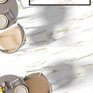 600x1200X9mm carreaux de sol en porcelaine d'épaisseur, carreaux blancs de collection de carreaux de haute qualité de qualité AAA - Product Image 6