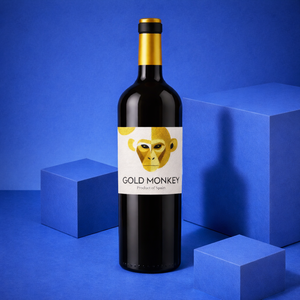 <b>Gold</b> <b>Monkey</b> Premium Bivarietal Red Blend Wine Tempranillo & Syrah 13% ABV Spanish Red Wine 750ml - Product Image 3