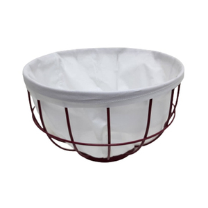 Modern Decorative Iron Cloth <b>Storage</b> Basket in Round Shape Bronze Finished for Tabletop & Kitchen Fruit <b>Storage</b> Basket - Product Image 1