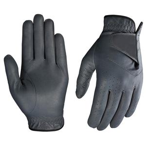 Vente flash Gants de golf pour hommes et femmes en cuir véritable Cabretta Multicolore Logo personnalisé Super adhérence Bracelet de poignet réglable - Product Image 6