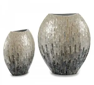 Wholesaler Best selling High quality mother of pearl inlay vase for home decoration from Vietnam