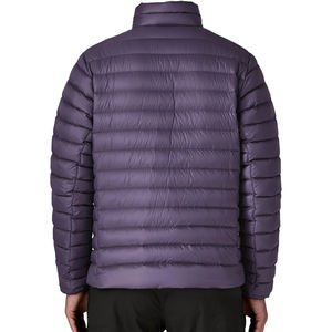 New Custom Puffer <b>Jacket</b> for Men <b>Women</b> Stand Collar Thin Center-Front Zipper Comfortable <b>Packable</b> Coat with Custom Logo - Product Image 3