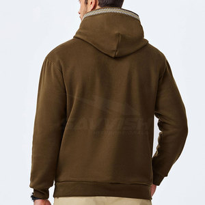 Nouveauté, sweats à capuche surdimensionnés de couleur personnalisée, matière durable, sweats à capuche surdimensionnés de haute qualité - Product Image 3