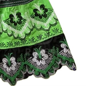 Dernières tendances de la mode féminine, jupe décontractée, style robe de bal hawaïenne, îles de Guam, Micronésie, en polyester, jupe brodée florale - Product Image 4