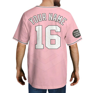 Camiseta de béisbol para hombre más vendida, ropa deportiva personalizada de secado rápido con características de talla grande, nuevo diseño hecho de poliéster para uniformes - Product Image 4