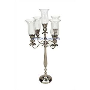 Candelabro de Lujo con 5 Brazos para Fiestas de Boda y Cumpleaños, Decoración de Mesa, Luces Interiores PARA EL Hogar, Uso para Toda Ocasión - Product Image 2